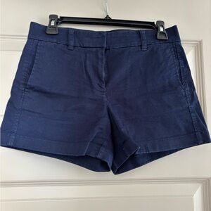 J. Crew Dark Blue Women's Bermudas